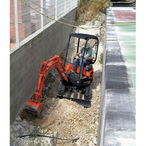 MINI EXCAVATOR 1.7T ZERO SWING - code:200005_01